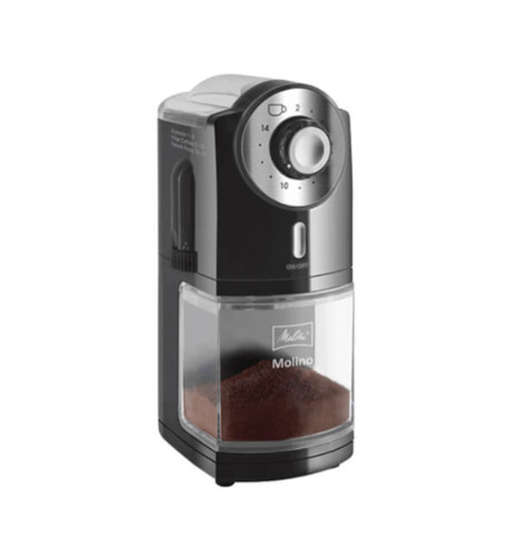 מטחנת קפה Melitta Molino black – מטחנת קפה שחור איכותית