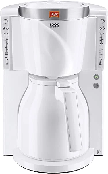 מכונת קפה פילטר Melitta look therm Selection לבן