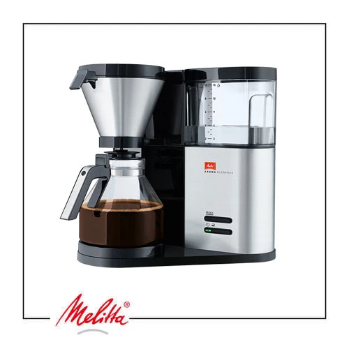 מכונת קפה פילטר מליטה ארומה אלגנס Melitta AromaElegance Filter Coffee Machine נירוסטה