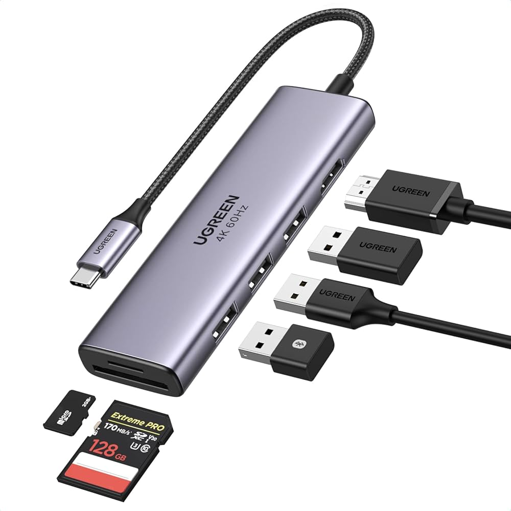 UGREEN Revodok 9-in-1 - תחנת עגינה רב-שימושית