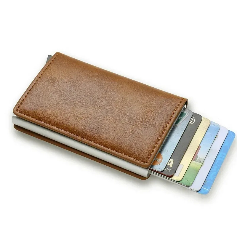 ארנק חכם מינימליסטי עם הגנת RFID – קומפקטי, בטוח ואלגנטי לנשים ולגברים
